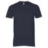 T-shirt print 100% coton bleu marine Payper