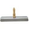 Couteau à enduire inox 60cm coins arrondis (bois)