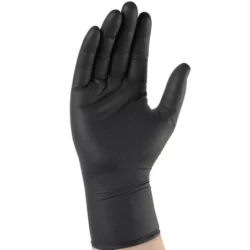 Gant à usage unique nitrile noir boite de 100