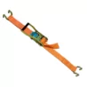Sangle d'arrimage long. 9 m. larg. 50 m. à crochet orange