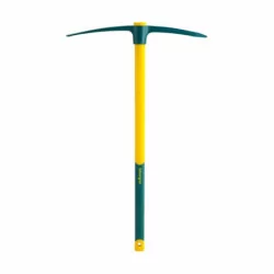 Pioche terrassier douille ronde avec manche novagrip