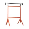 Tréteau pied fixe Ø42 hauteur réglable 1200/2100