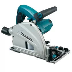 Scie plongeante SP6000J 1300W Ø165 mm + rail (194368-5) offert Makita