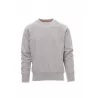 Sweat-shirt brossé mistral gris chiné Payper