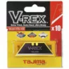 Lame de cutter trapeze V-REX Tajima autoretractable carte de 10 p.