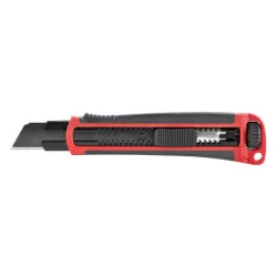 Cutter 25 mm avec molette de blocage et lames revêtues de carbone