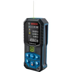 Télemètre Laser GLM50-27 CG+ BA 3.7v 1.0ah à point vert Bosch
