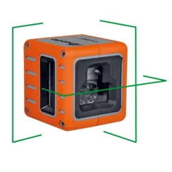 Laser cube green multiligne 1 h + 2 v diodes laser vertes Nedo