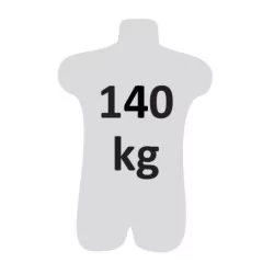 Harnais antichute 2 pts d'accrochage dont 1 central sur sangle t: l-xxl