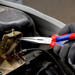 Pince coupante demi ronde à bec droit Knipex 200mm