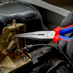 Pince coupante demi ronde à bec droit Knipex 200mm