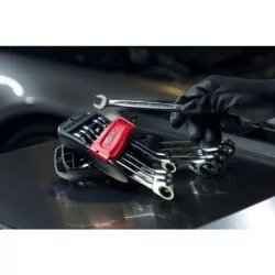 Jeu de clés mixtes à cliquet reversible gearplus(8 a 19mm) 10 pcs KS Tools