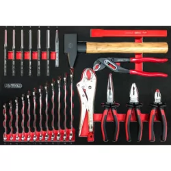 Servante racing 5 tiroirs + composition 264pcs KS Tools