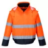 Blouson HV 2 en 1 orange/bleu doublé polaire Portwest