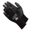 Gant manutention légère polyester enduit PU pqt de 12 Multitask noir