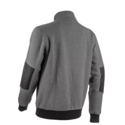 Veste mikan thermique molleton. 300g/m . chiné/noir/anis t.s
