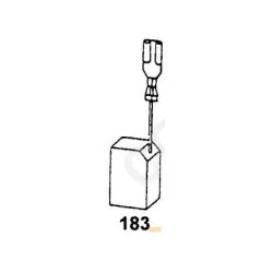 Charbons pour electroportatif dewalt jeu de 2