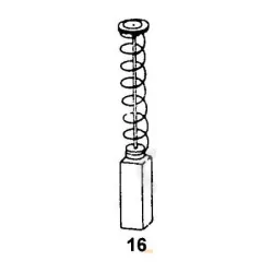 Charbons pour ponceuse Bosch jeu de 2