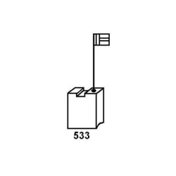 Charbons pour perforateur sds Bosch jeu de 2