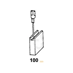 Charbons pour ponceuse vibrante 180w bo37000 Makita jeu de 2