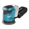 Ponceuse excentrique à batterie 18 V Ø125 mm (machine seule) Makita
