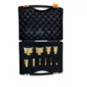 Coffret 10 trepans diamantes meuleuse ø6.8.10.12.28.35.40.45.65.68mm