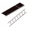 Plancher d'acces alu/bois 3000 x 0.75 avec echelle acces 2 m en lot