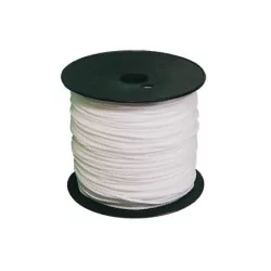 Cordeau polypro tresse blanc 200m fil 3mm