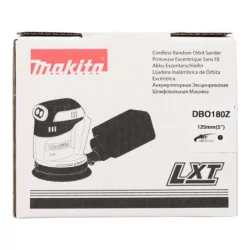 Ponceuse excentrique à batterie 18 V Ø125 mm (machine seule) Makita