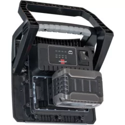 Projecteur de chantier led multi battery system 4000ma rechargeable 40w. 4500l