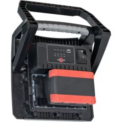 Projecteur de chantier led multi battery system 4000ma rechargeable 40w. 4500l