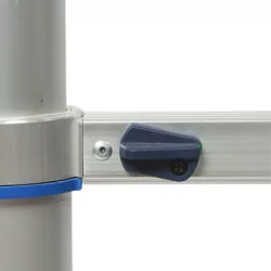 Echelle telescopique x-tenso 2 simple long 3.8m - hauteur acces 4.70m