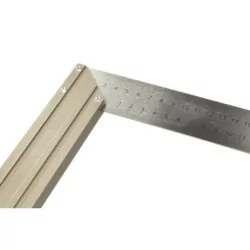 Equerre droite et d'onglet. l.300 mm
