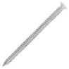 Vis fixation directe diam. 7.5 x 112 t.fraisee blanche bte de 100p.