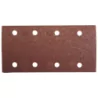 Feuille abrasive Velcro Corindon 93x185mm paquet de 6