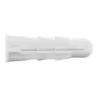 Cheville arpon Ø8mm blanche vis 6 mm bidon de 1200 pieces