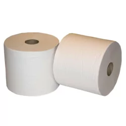 Bobine ouate blanche 22 x 30 cm 1000 feuilles lot de 2p