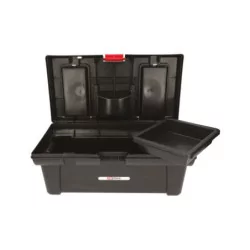 Boîte à outils de technicien. l415 x p226 x h181 avec plateau de rangement