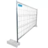 Cloture de chantier 4 barres 3.5m x 1.9 m