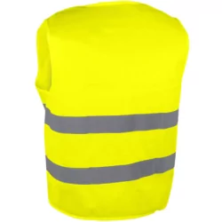 Gilet haute visibilité jaune fermeture auto-agripante 2 bandes Singer