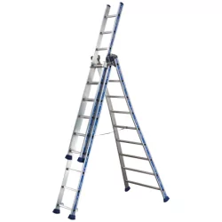 Echelle transformable 3 plans Tubesca Platinium