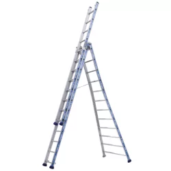 Echelle transformable 3 plans Tubesca Platinium