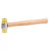 Maillet à embouts plastique interchangeables 340g - tête ø 35mm - avec manche fr