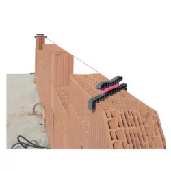Kordo largeur 200mm avec drisse fluo rose 1.5mmx20m