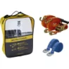 Pack professionnel lot sangles arrimage: 2xcliquet 2000kgx6m + 2xboucle 250kgx2.