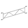 Garde corp fixe 3m m49 altrad