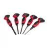 Jeu de chasses goupilles brunis avec poignée. 5 pcs KS Tools