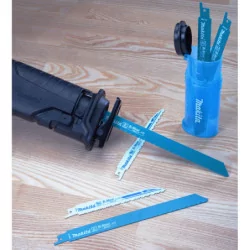 Pack lames métal/bois scie sabre (6 pcs) Makita