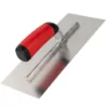 Platoir courbe inox 28x12 monture alu (porte platoir)