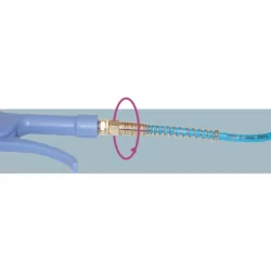 Soufflette progressive 110mm avec tuyau spiral 4.5m et raccords Lacme